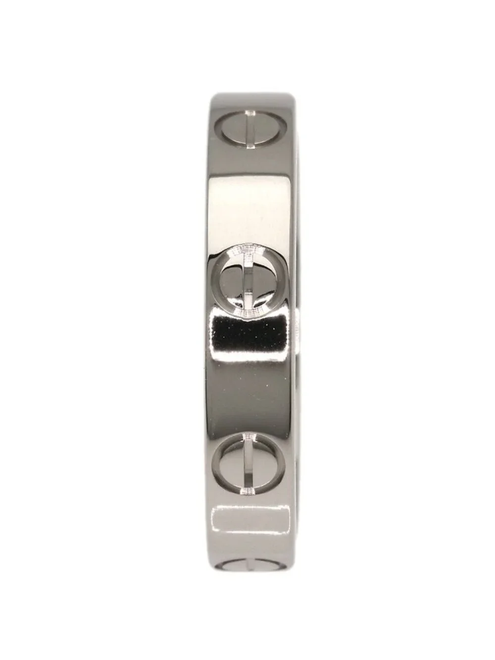 Cartier Mini Love Ring 52 18k White Gold